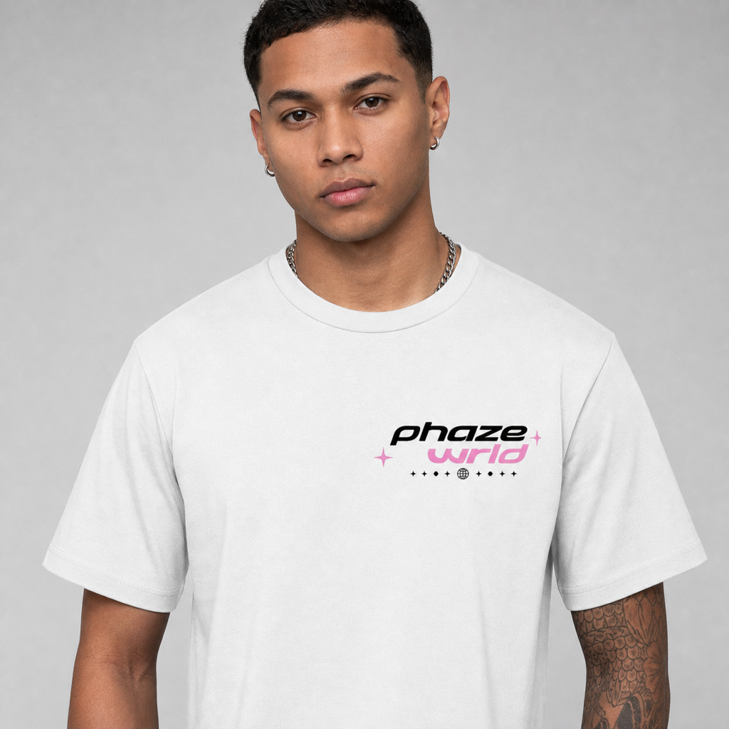 Pink Planet Graphic T-Shirt