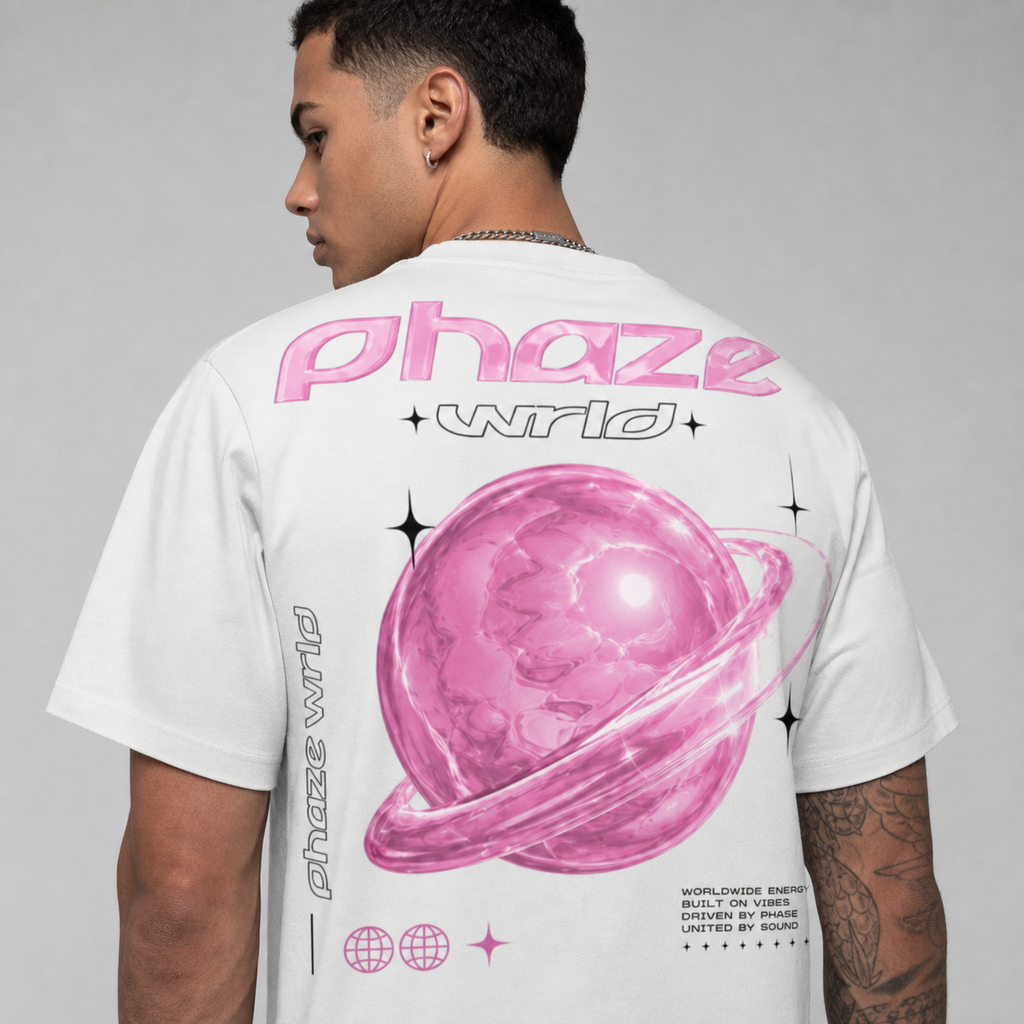 Pink Planet Graphic T-Shirt