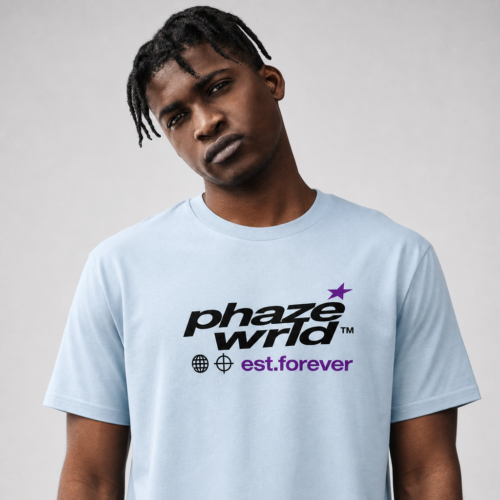 Purple Apple Graphic T-Shirt