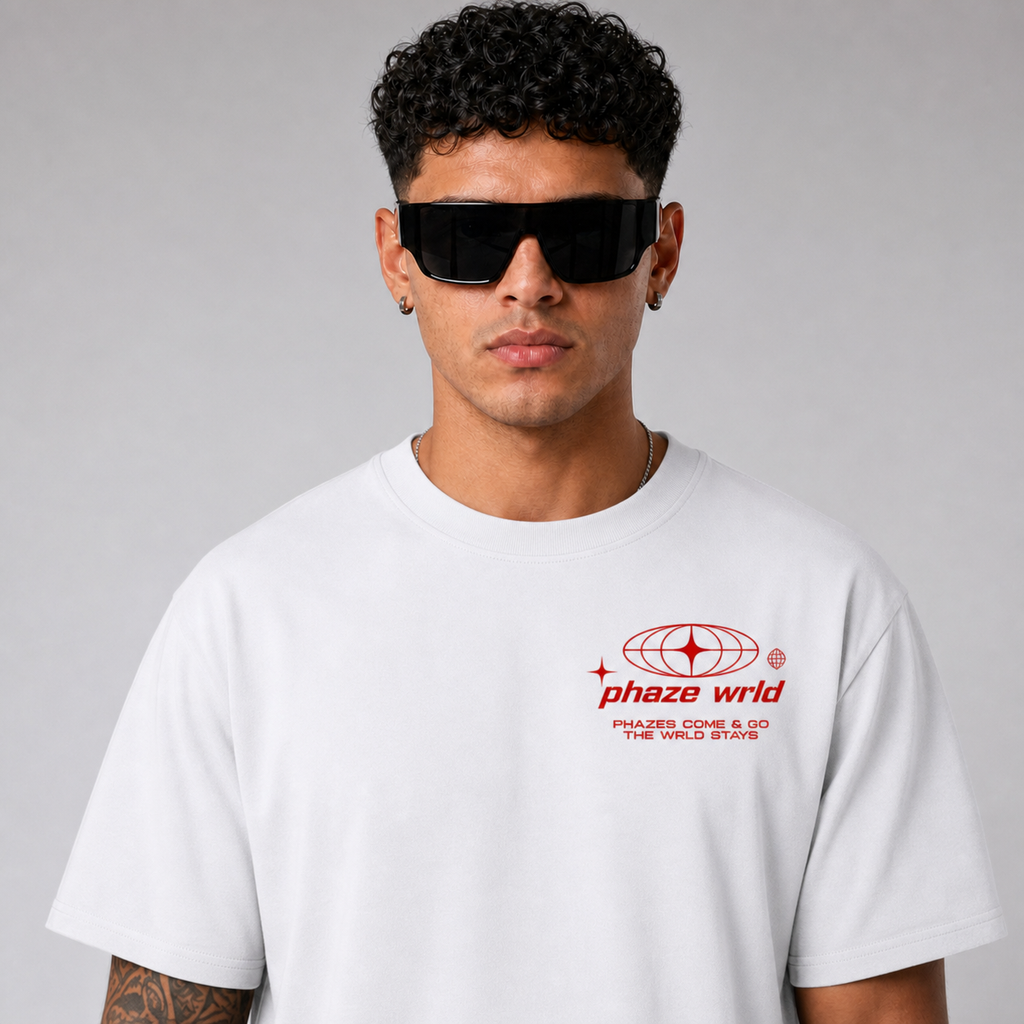Red Cherry Drop Graphic T-Shirt