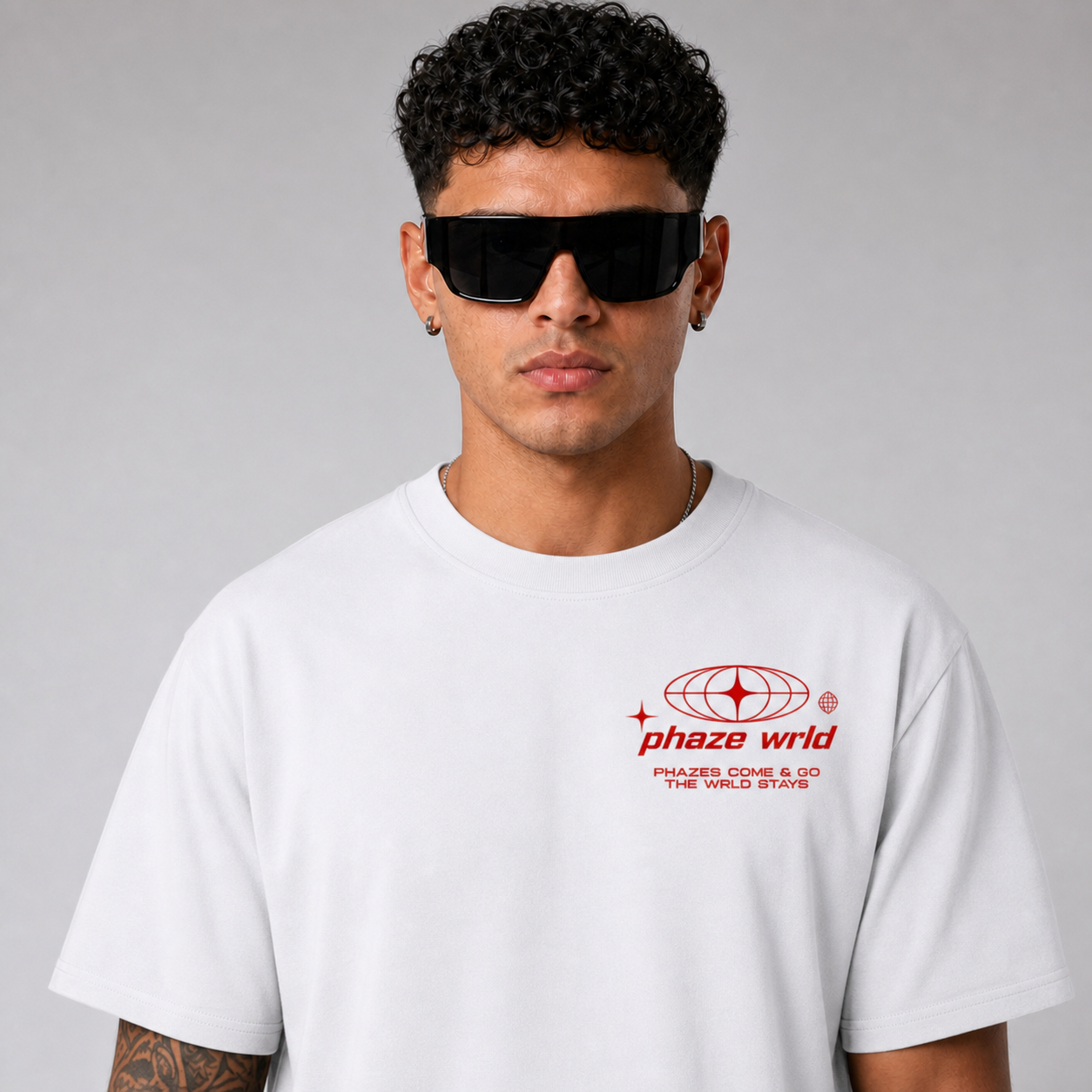 Red Cherry Drop Graphic T-Shirt