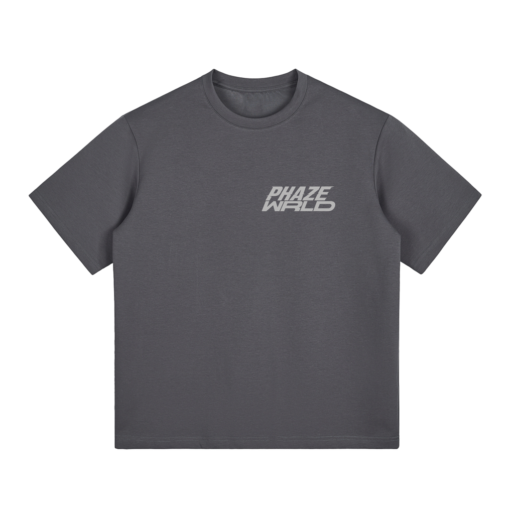 Phaze Wrld Essential Cooling Performance T-Shirt - Gray