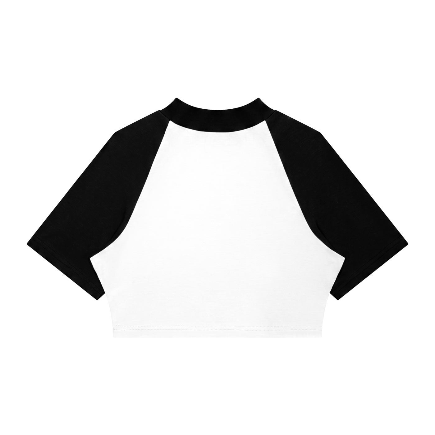 Built Different White Crop T-Shirt