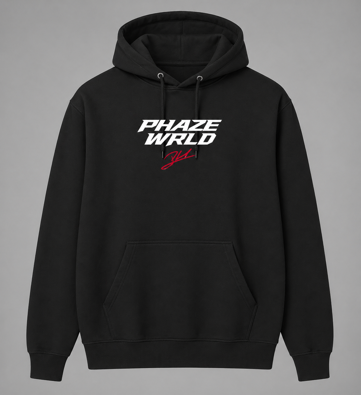 Phaze Wrld Studio Hoodie - Black
