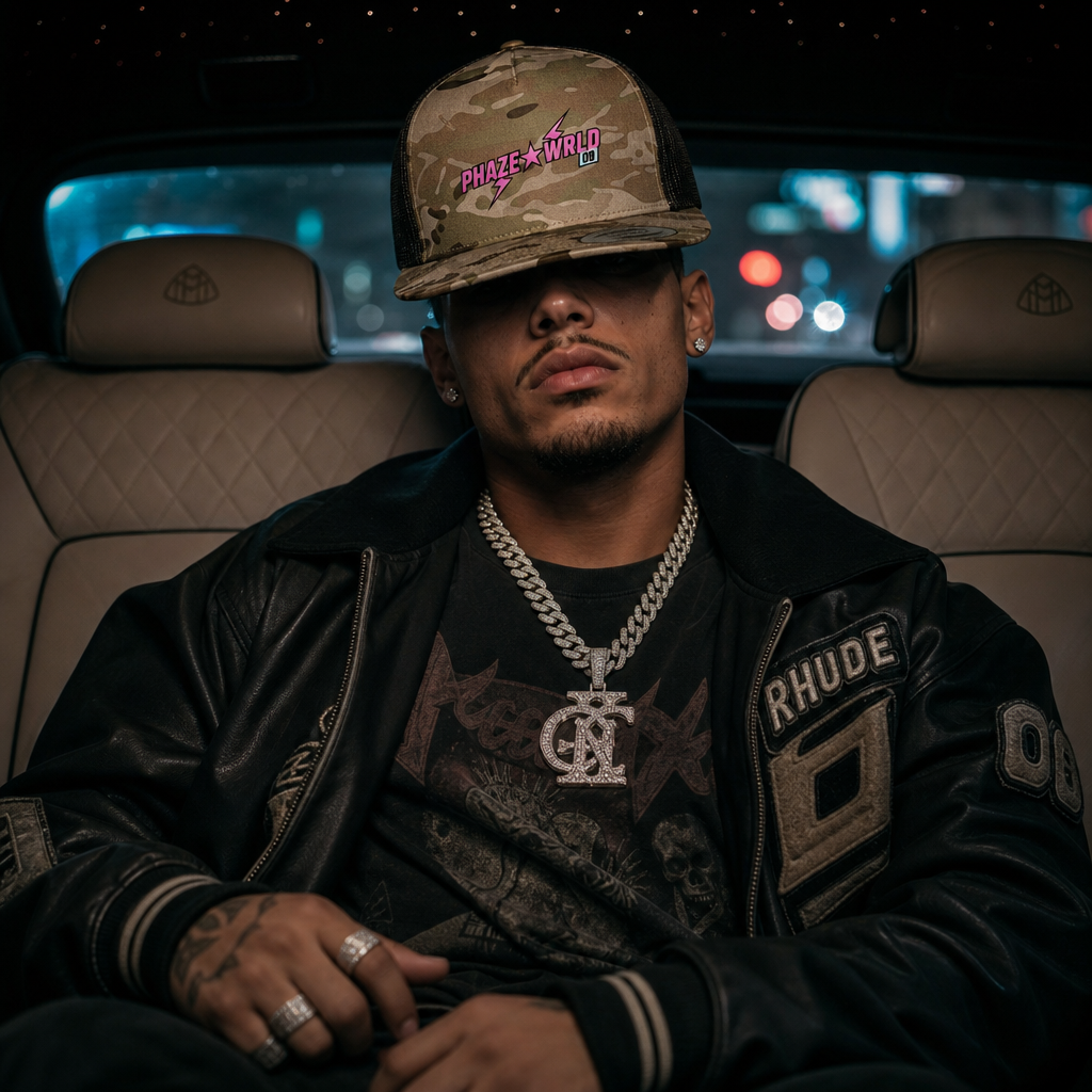 Phaze Wrld Multicam Arid/ Brown Trucker Cap