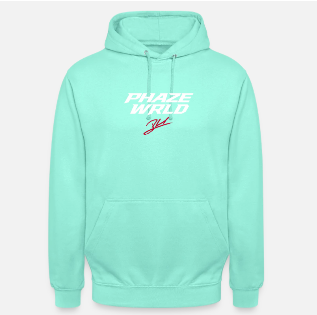 Phaze Wrld Studio Hoodie - Mint