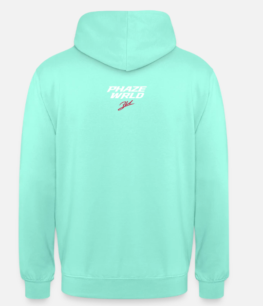 Phaze Wrld Studio Hoodie - Mint