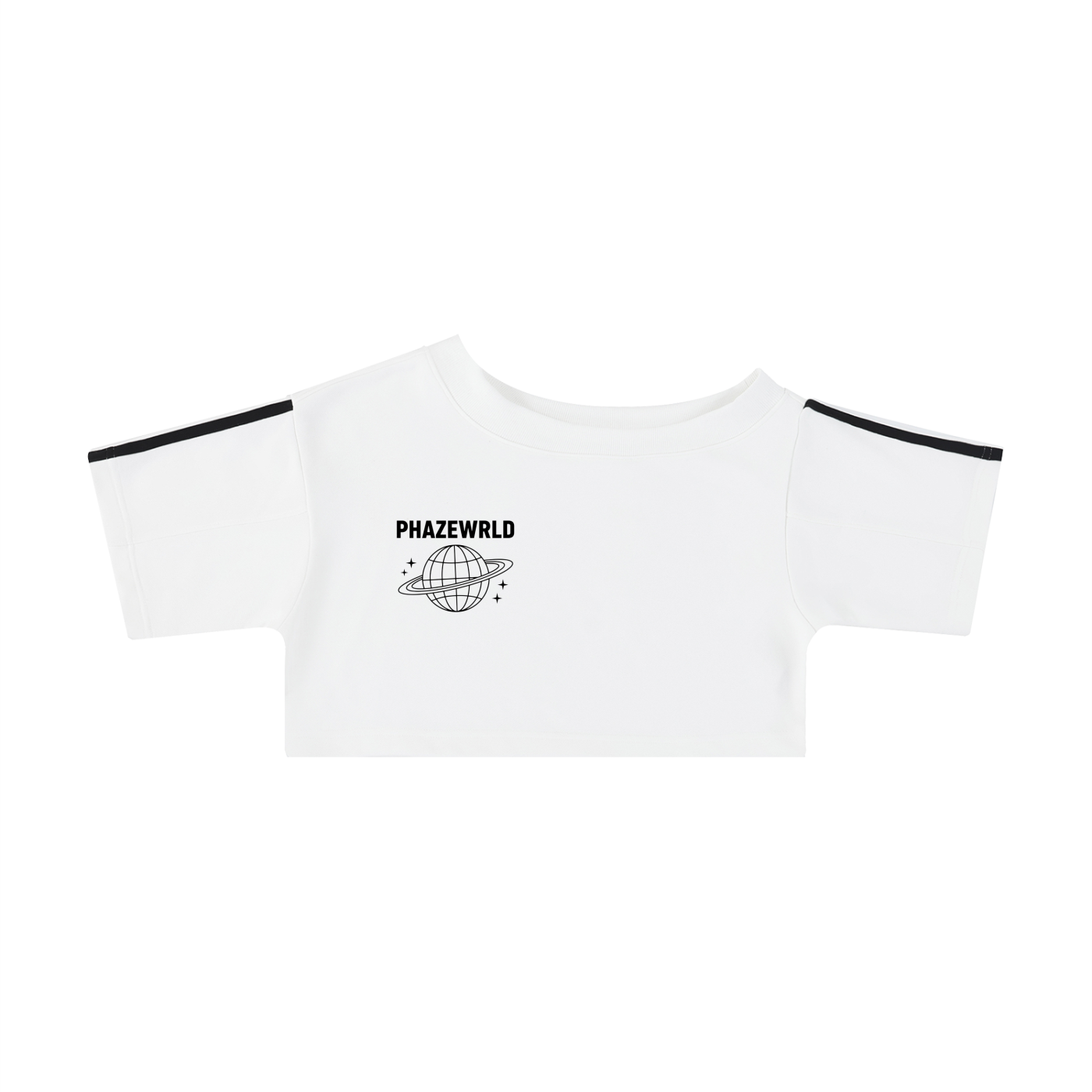 Women's Off-the-Shoulder Crop T-Shirt