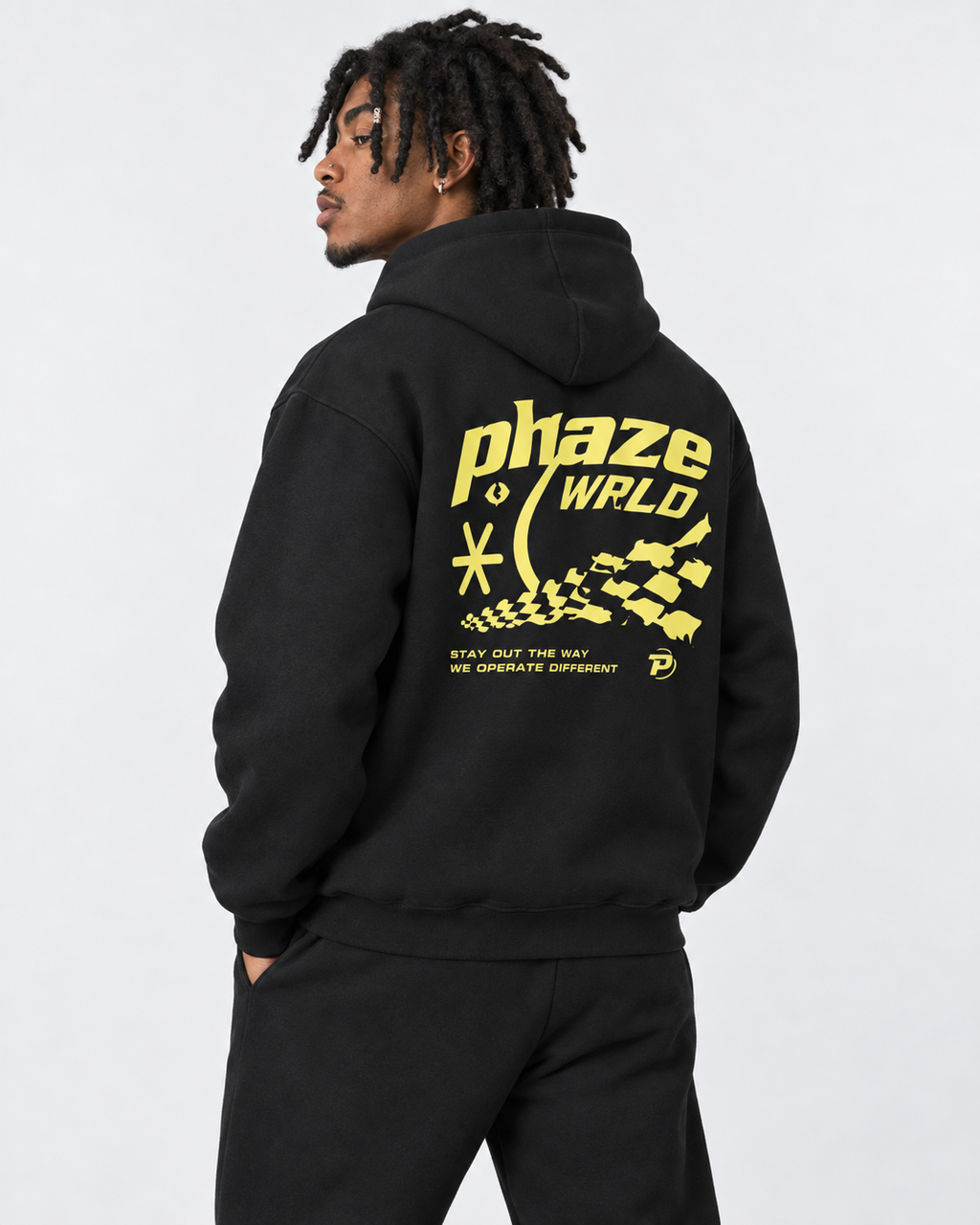 Operate Different Boxy Fleece Hoodie