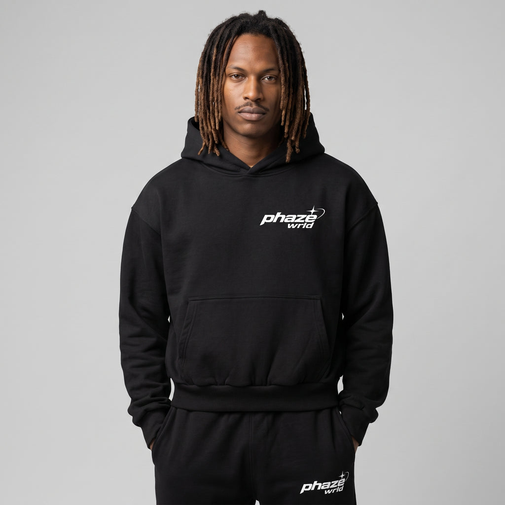 Forever Evolving Candy Planet Graphic Boxy Hoodie