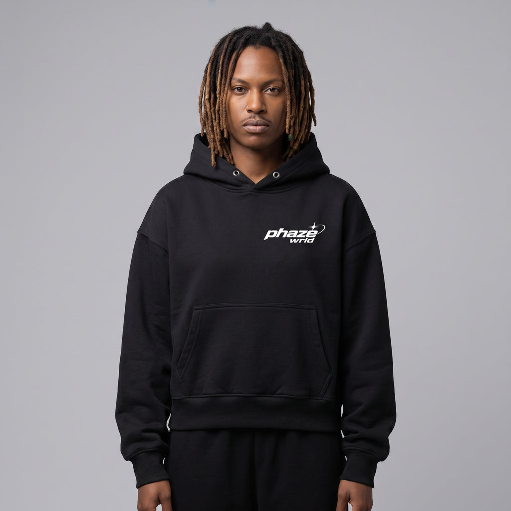 Worldwide Intentions Chrome Heart Graphic Hoodie