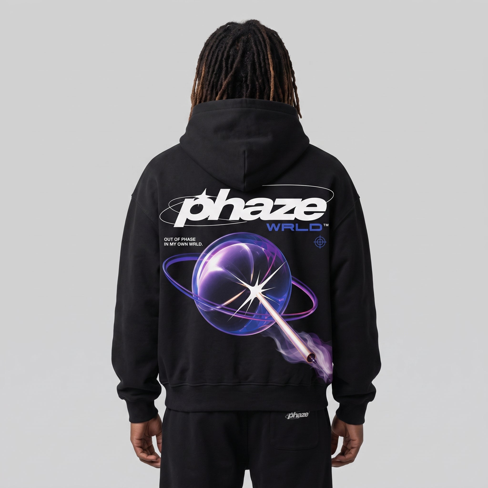 Out of Phaze Cosmic Orbit Graphic Hoodie