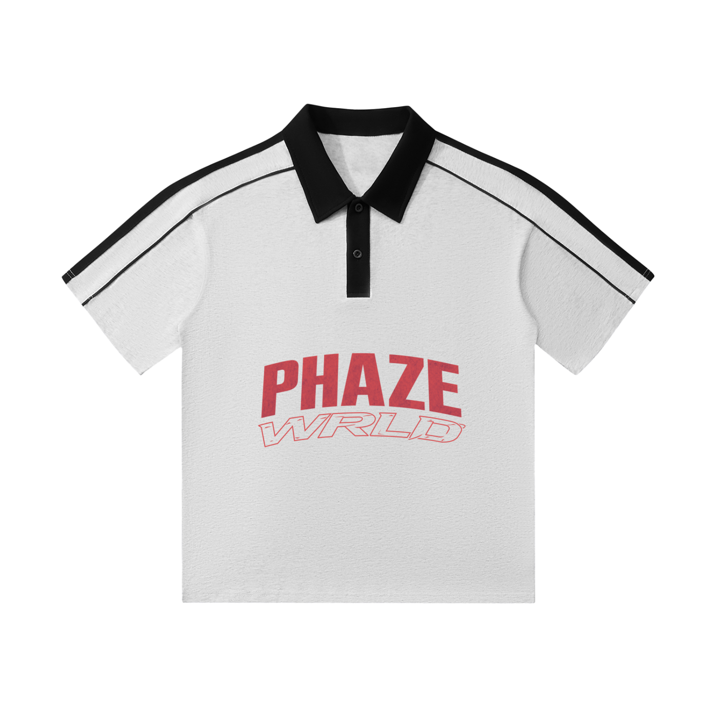 Phaze Wrld Pit Lane Polo - White
