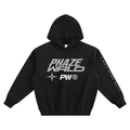 Phaze Wrld Out Of Reality Hoodie Black Boxy Hoodie