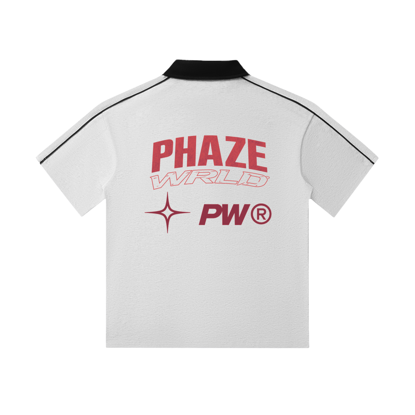 Phaze Wrld Pit Lane Polo - White