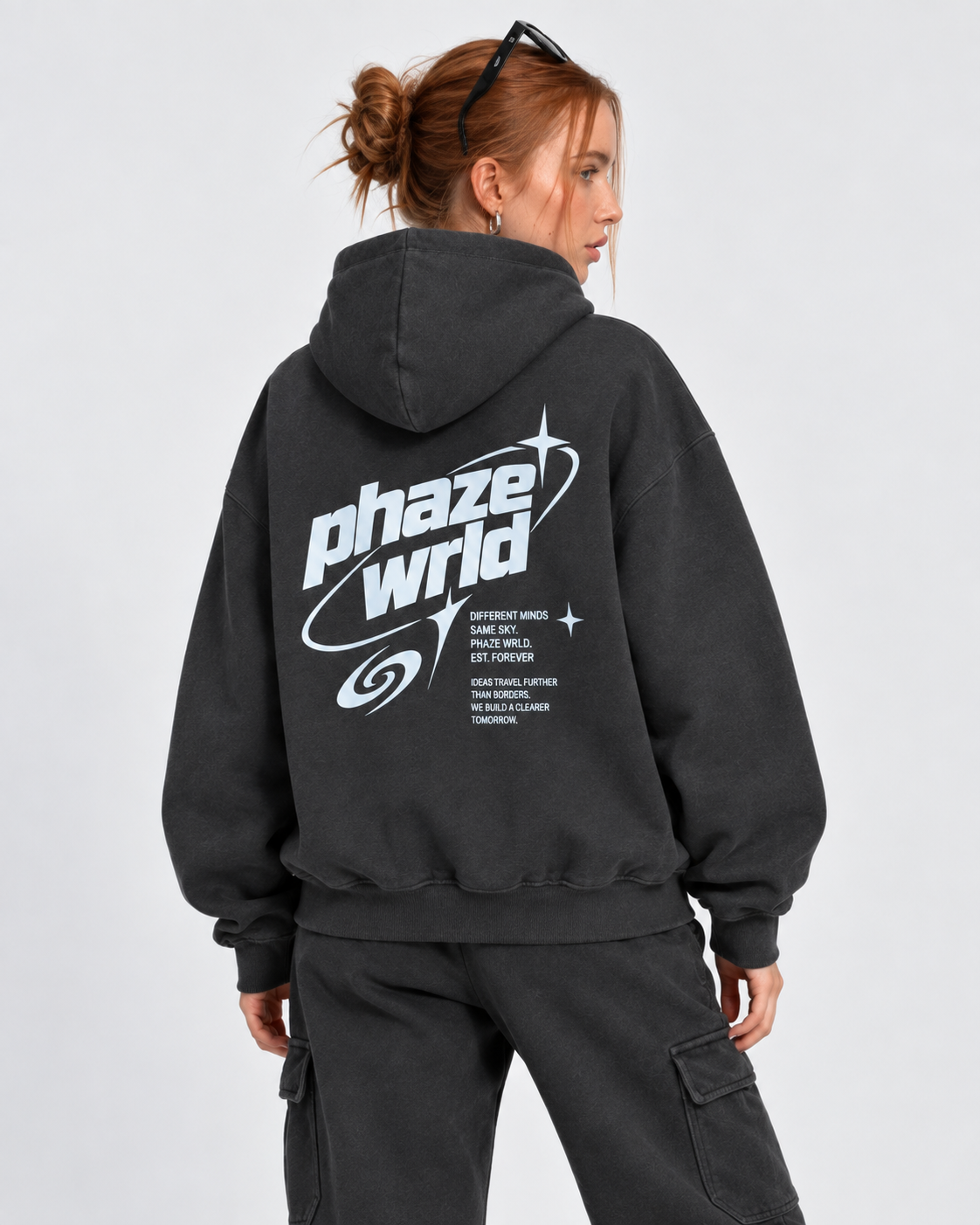 Essential Sky Fleece Hoodie