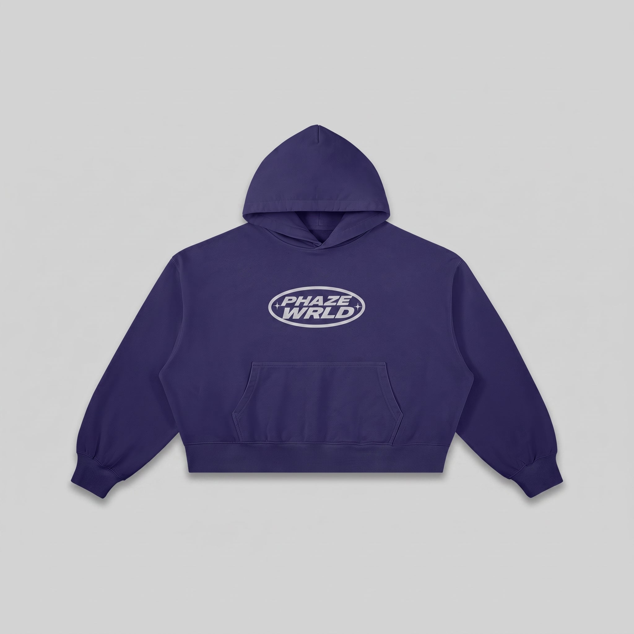 This Is Your Wrld Boxy Graphic Hoodie