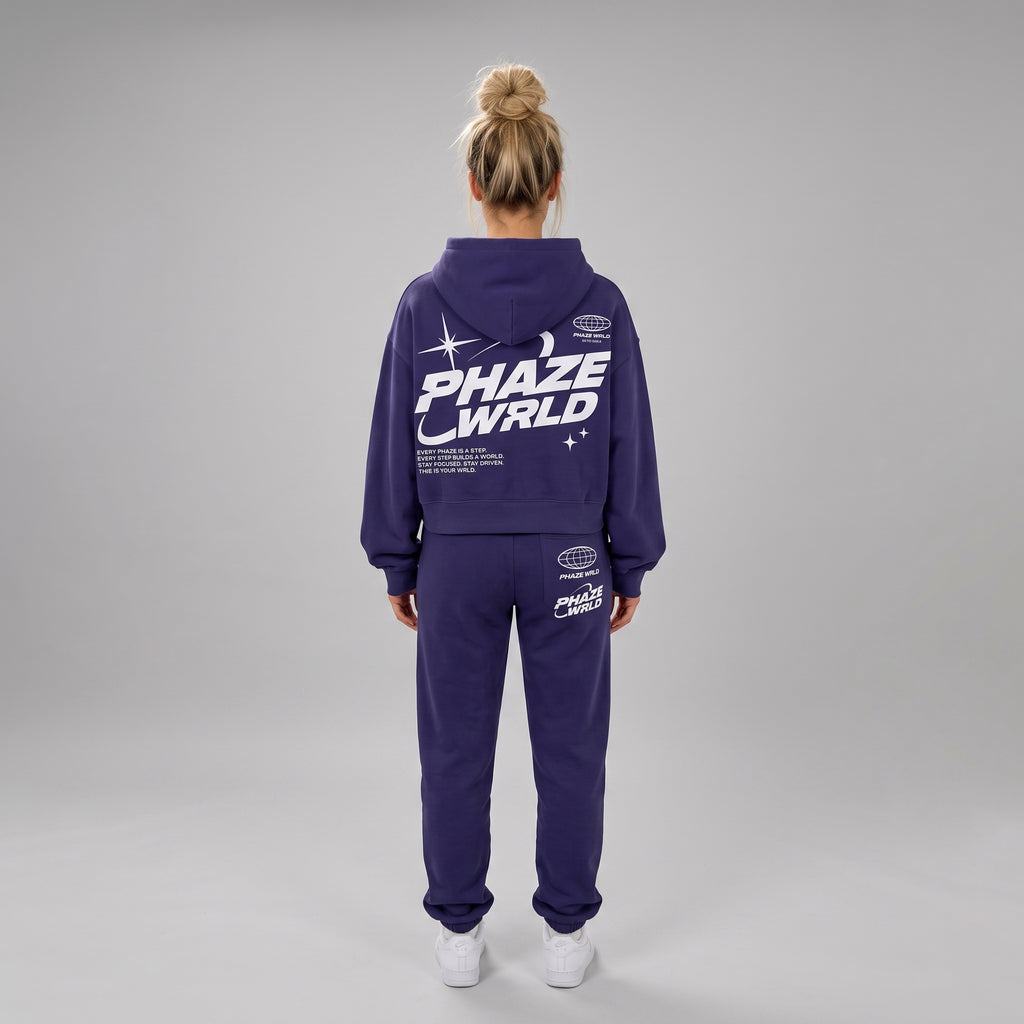 This Is Your Wrld Boxy Graphic Hoodie