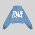 Phaze Wrld Momentum Cropped Fleece Hoodie