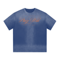 “I” Shape Gradient Washed T-Shirt