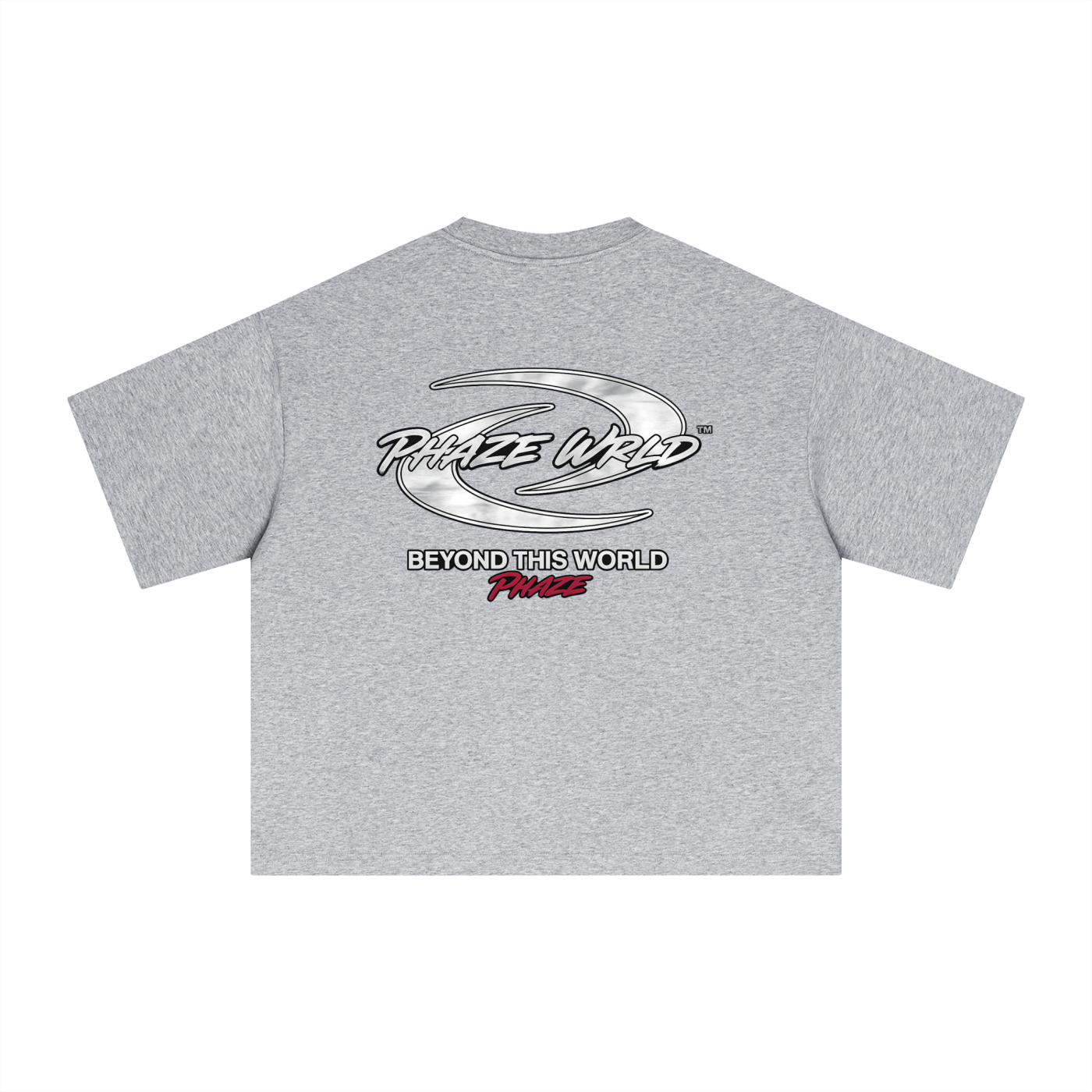 Phaze Wrld Beyond This World Tee – Flower Grey