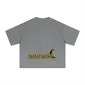 Phaze Wrld Yellow Moon Boxy Tee – Grey