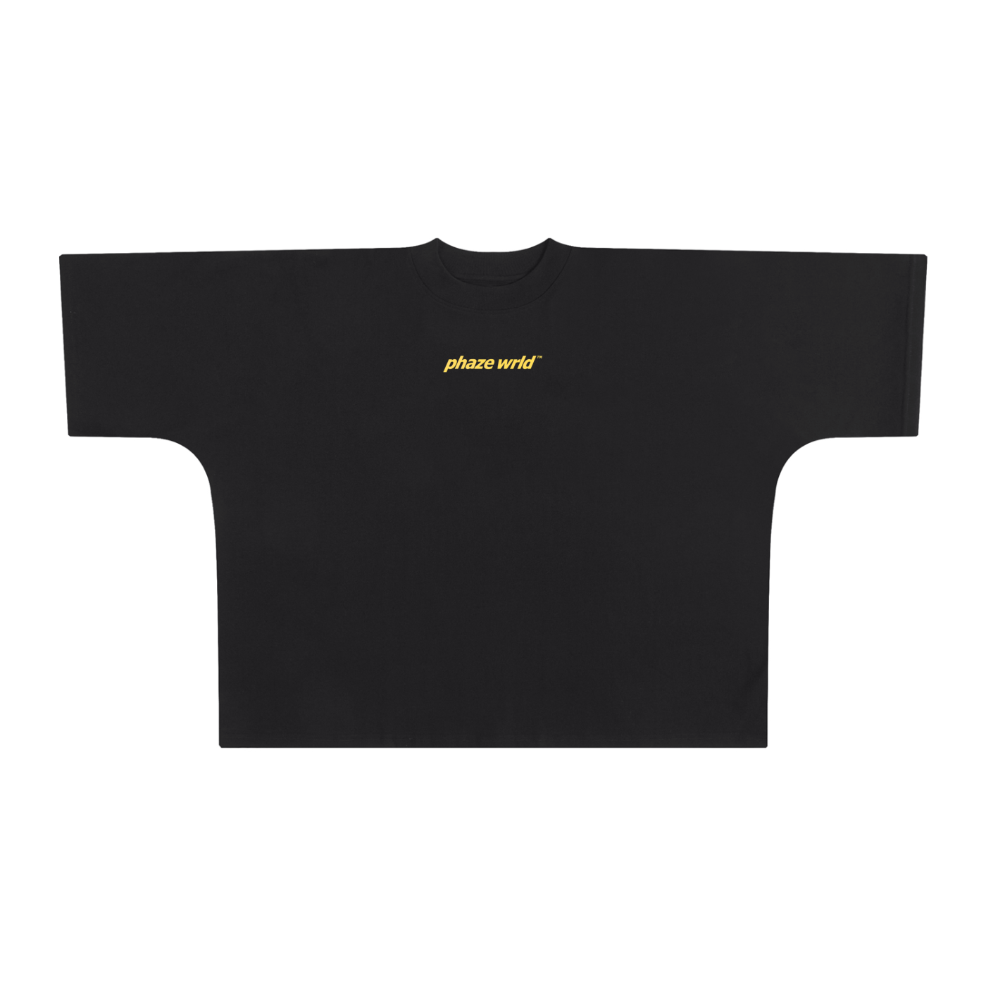 Phaze Wrld Checkmate Oversized Boxy T-Shirt