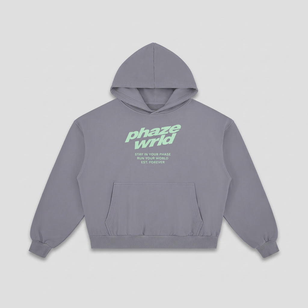 Dream. Build. Transcend. Boxy Graphic Hoodie