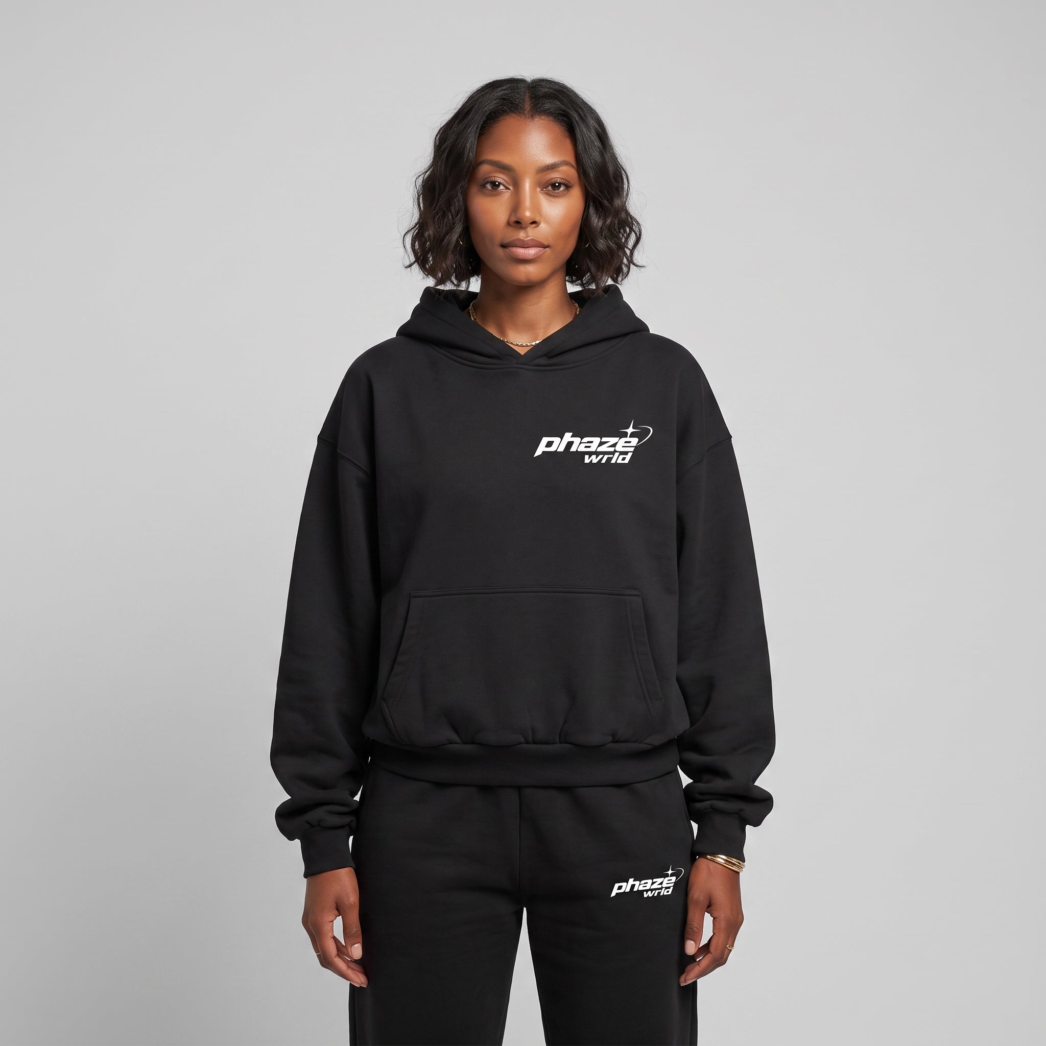 Blue Supernova Graphic Hoodie