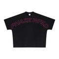 270GSM Unisex Batwing Sleeve T-shirt Black