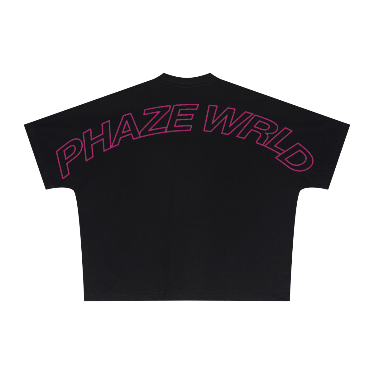 270GSM Unisex Batwing Sleeve T-shirt Black