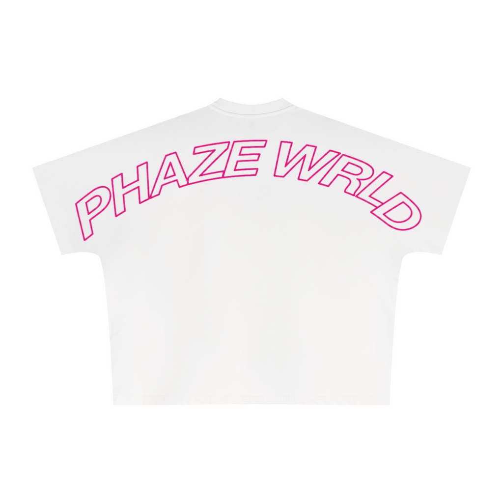 270GSM Unisex Batwing Sleeve T-shirt White