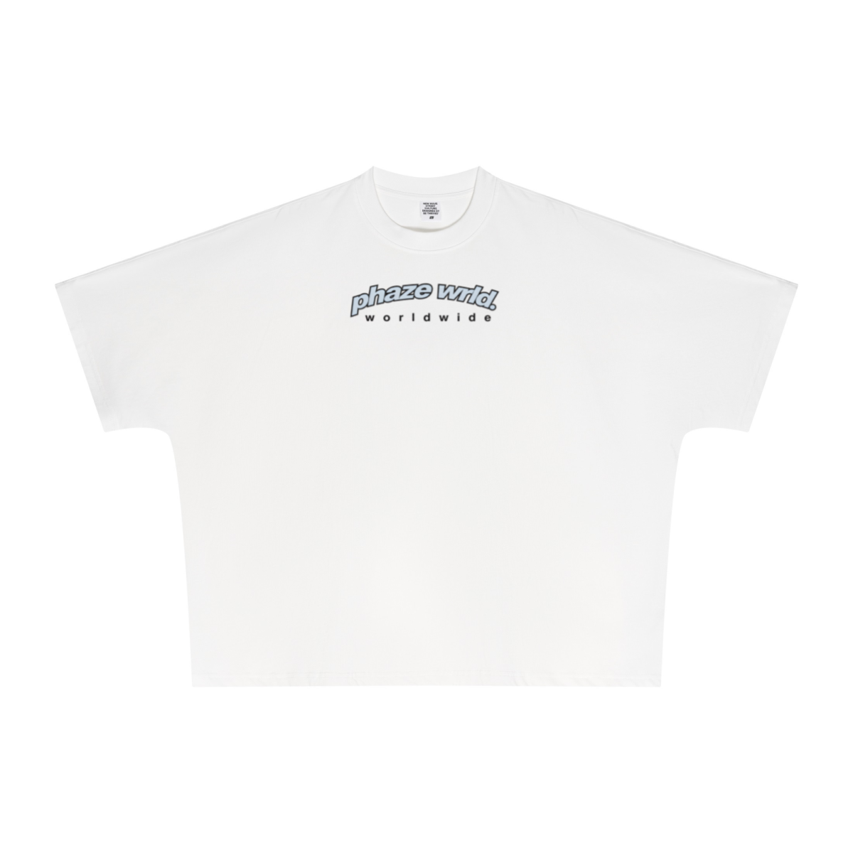 270GSM Unisex Batwing Sleeve T-shirt White