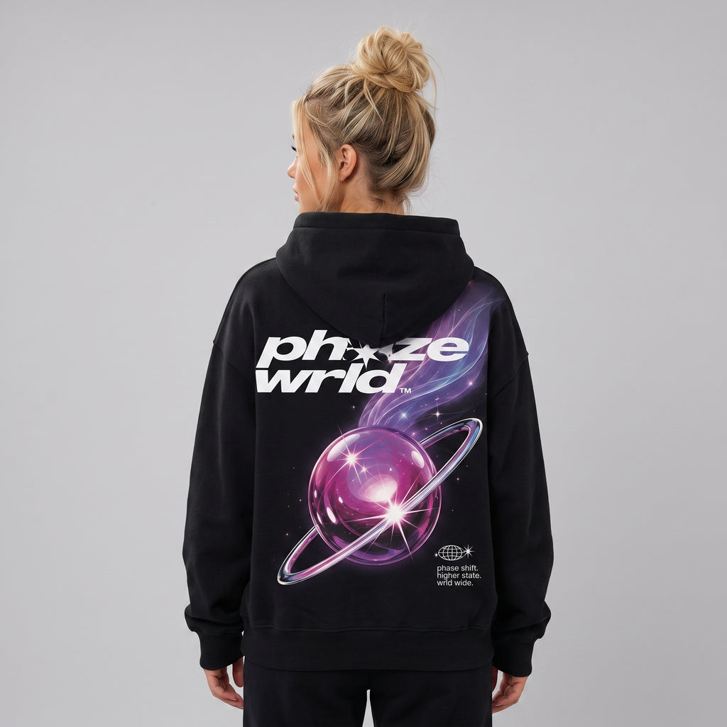 Phaze Shift Cosmic Orb Graphic Hoodie