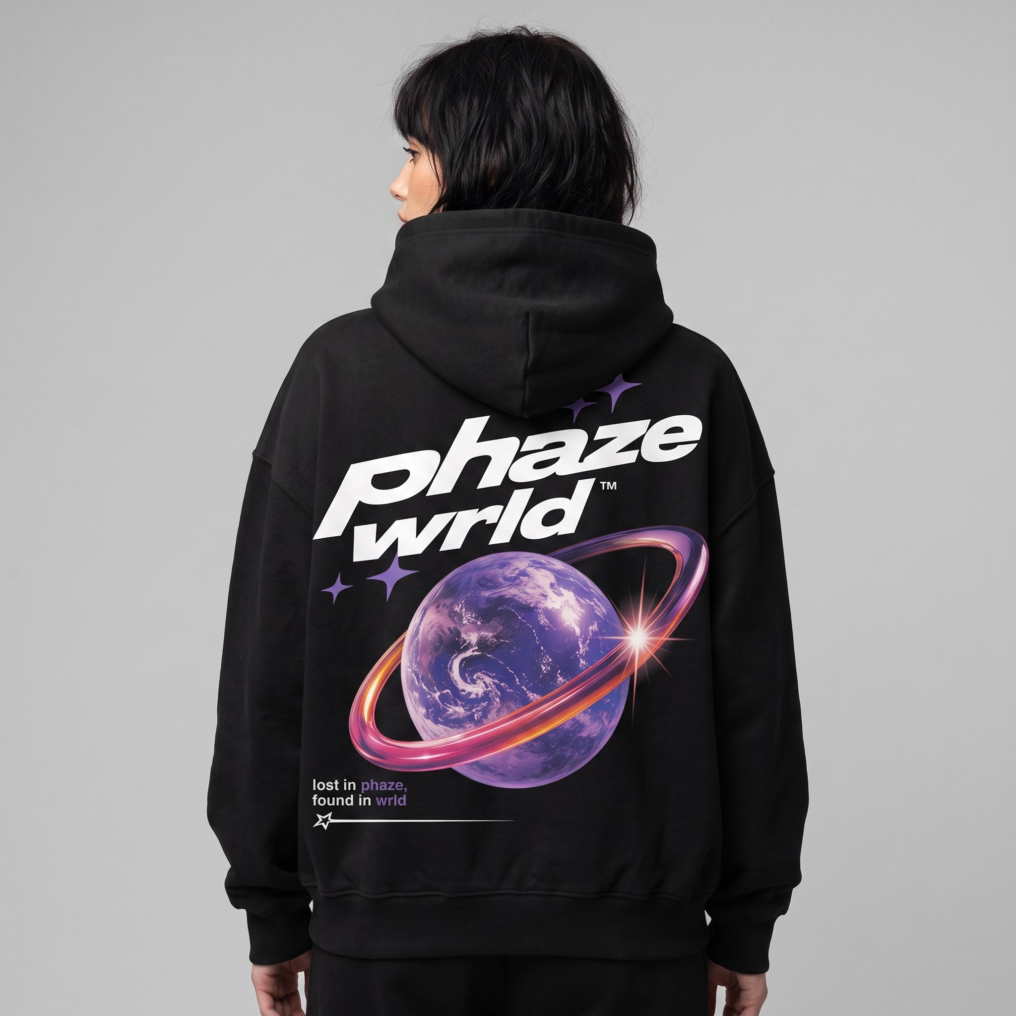 Found in Wrld Cosmic Orbit Graphic Hoodie