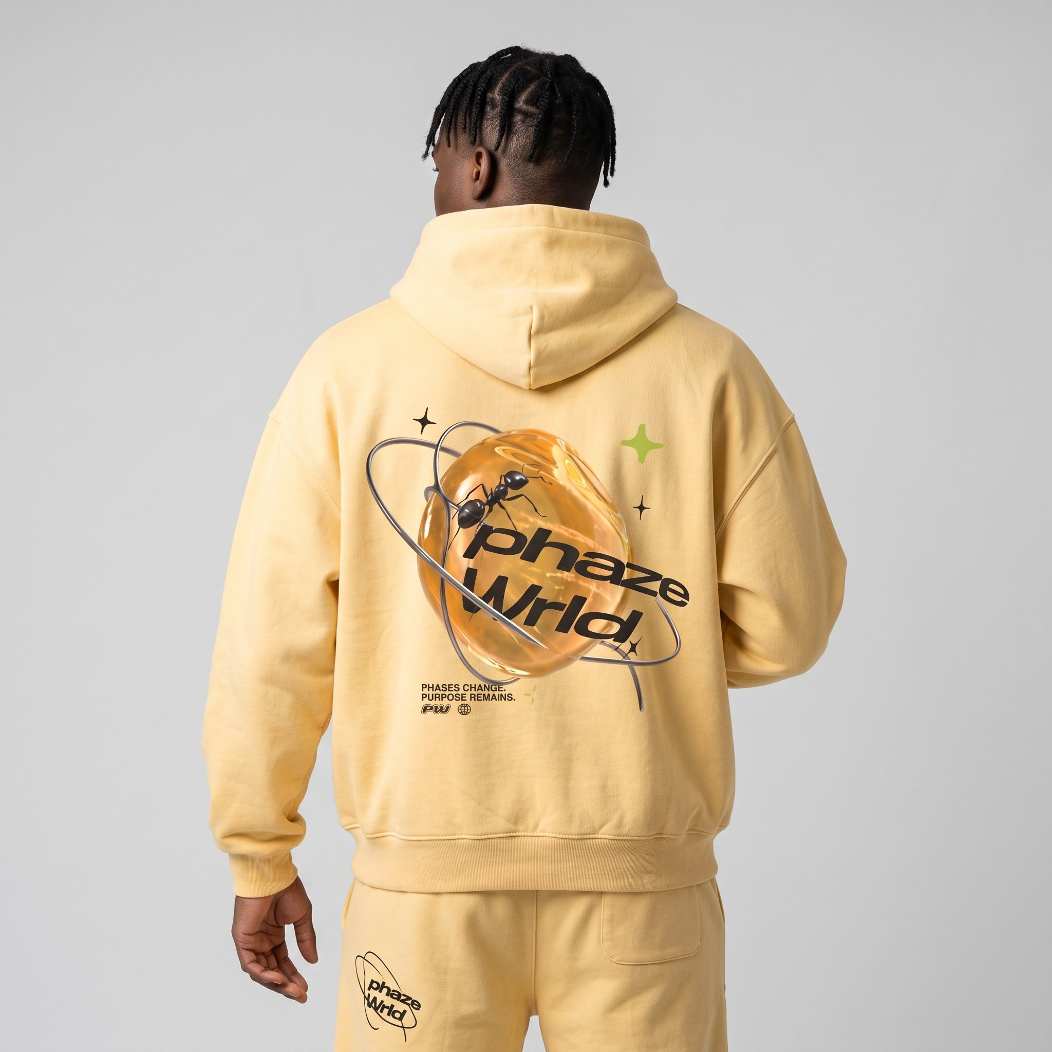 Purpose Remains Orbital Graphic Hoodie