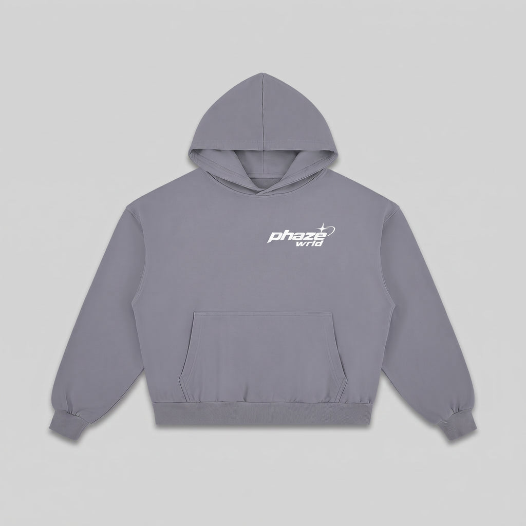 Escape Reality Rose Planet Boxy Graphic Hoodie