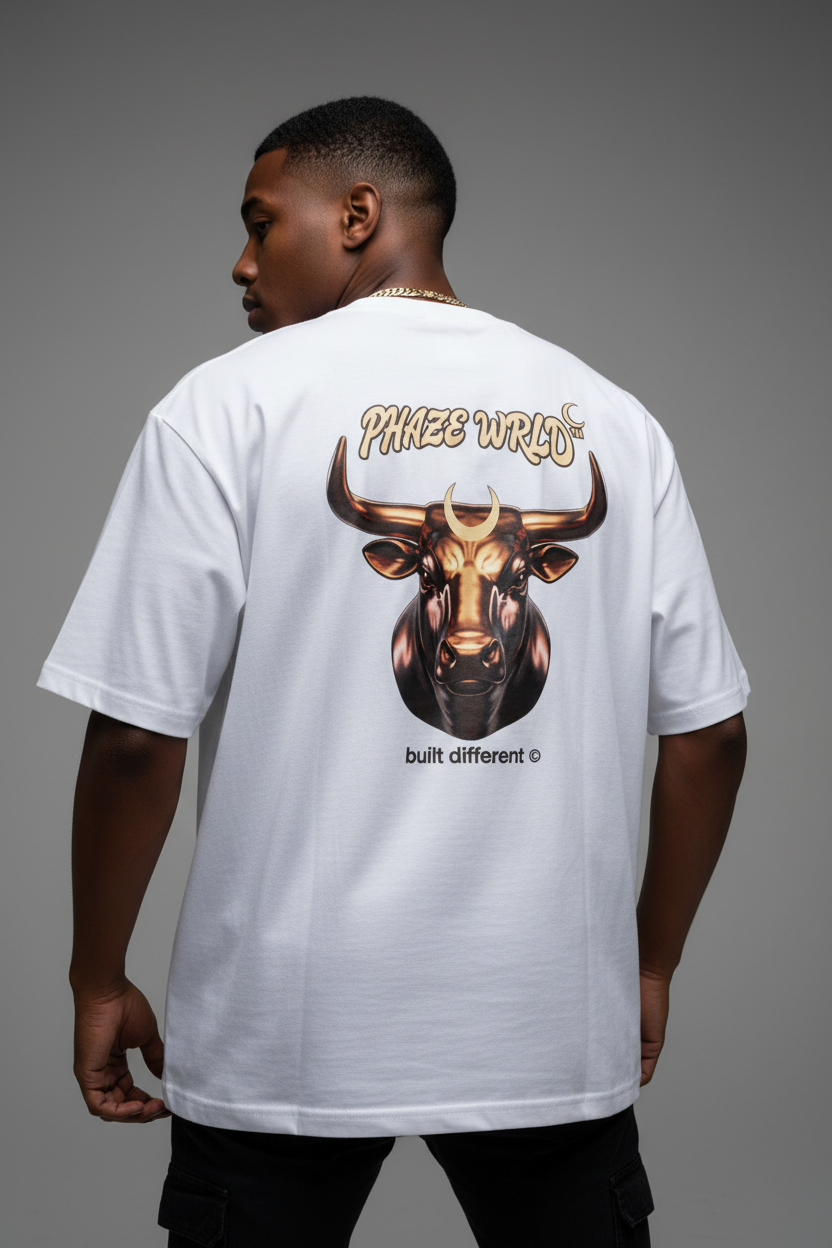 Phaze Wrld Bull Tee Back 2