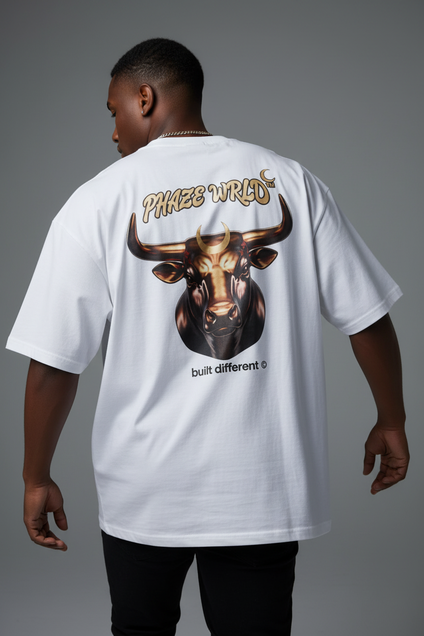 Phaze Wrld Bull Tee Back 4