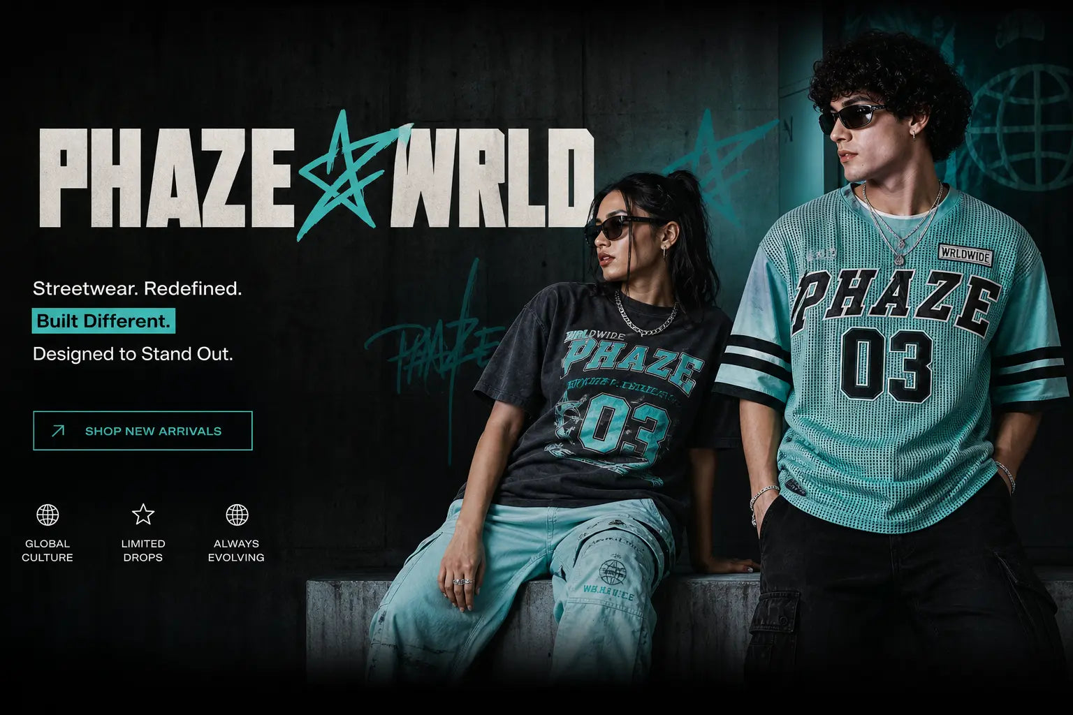 Phaze Wrld Hero Banner