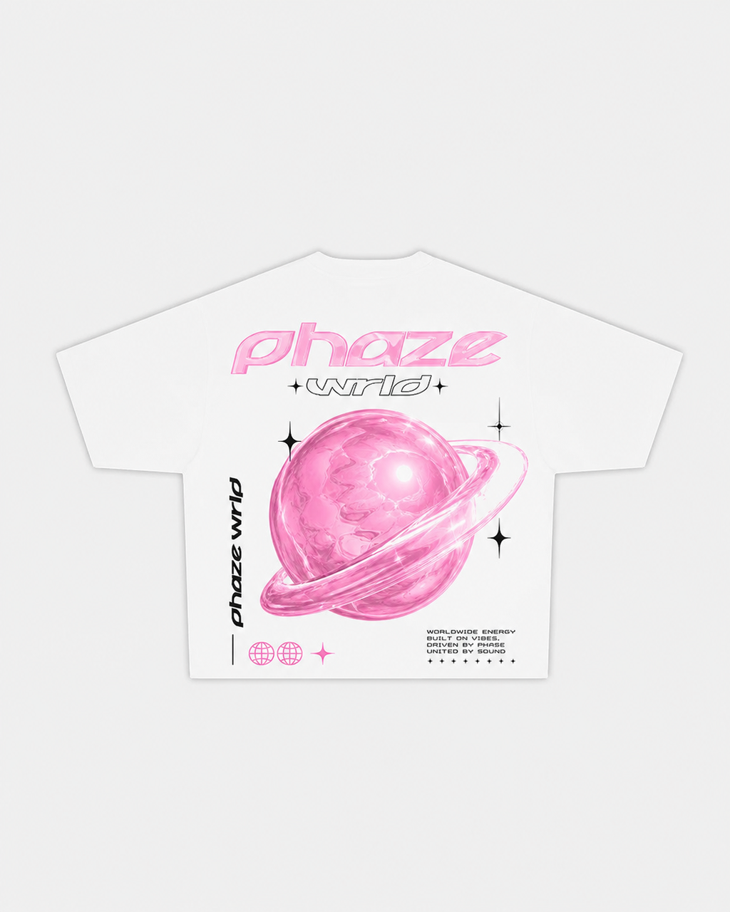 Pink Planet Graphic T-Shirt