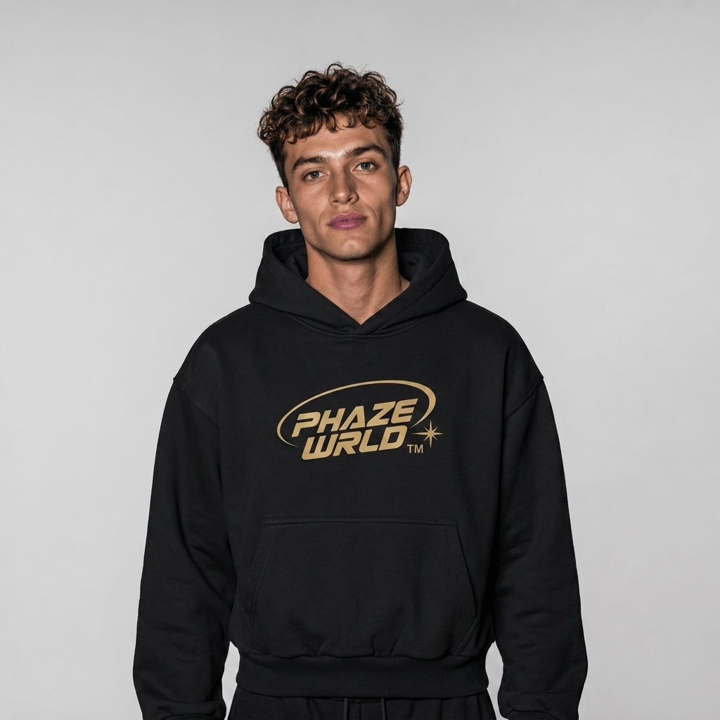 Phases Build Worlds Graphic Hoodie