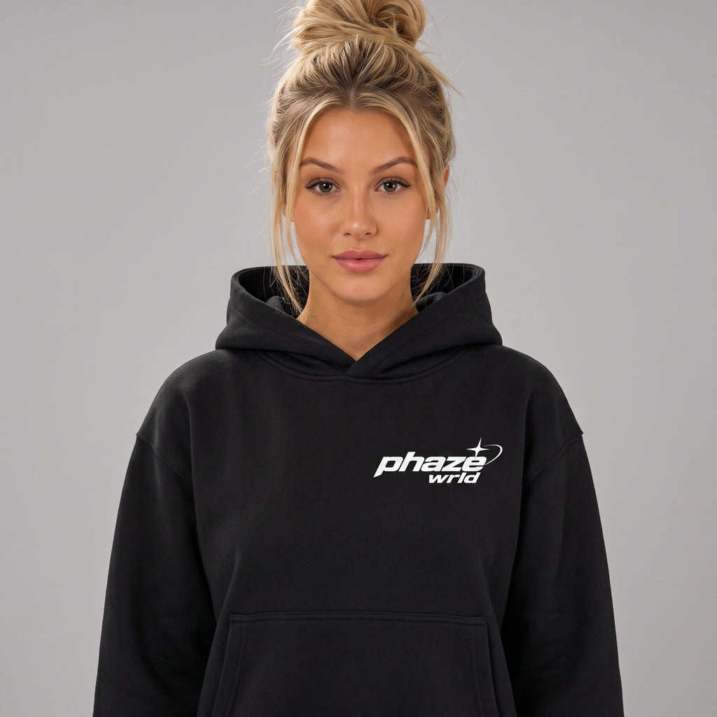 Forever Evolving Candy Planet Graphic Boxy Hoodie