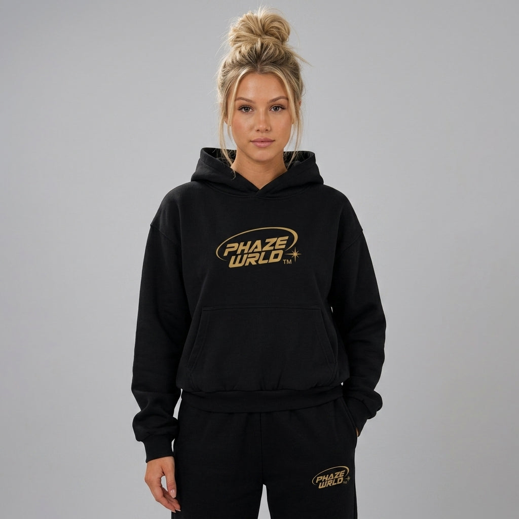 Phases Build Worlds Graphic Hoodie