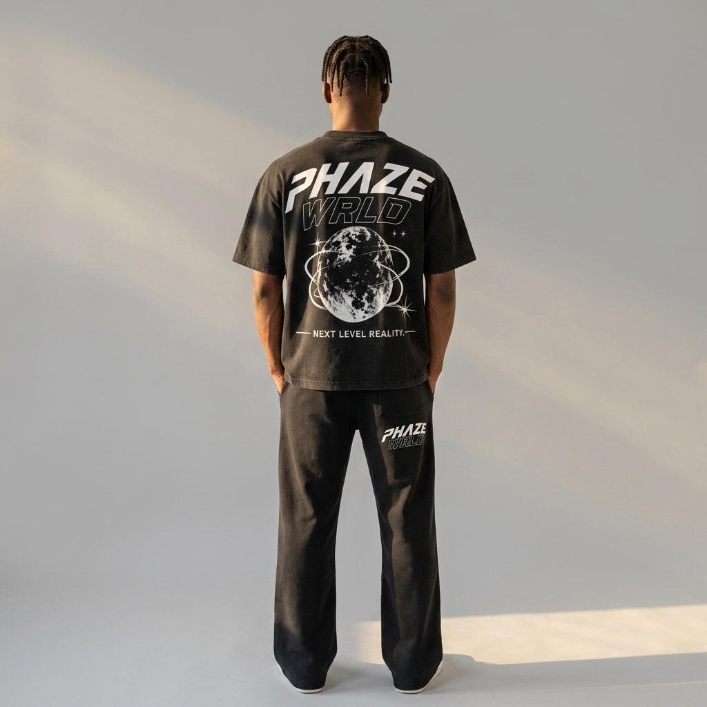 Phaze Wrld Monkey Wash "Next Level Reality" Graphic Tee